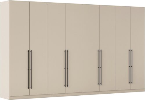 rauch Kleiderschrank Drehtürenschrank Schrank Garderobe Wäscheschrank Schlafzimmer AVOLA (3 verschiedene Ausstattungen BASIC/CLASSIC/PREMIUM (inkl. SOFT-CLOSE) mit hochwertigen Stangengriffen in Schwarz aus Metall MADE IN GERMANY