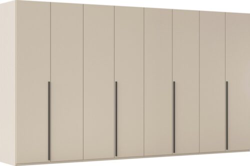 rauch Drehtürenschrank Kleiderschrank Schrank Garderobe Wäscheschrank BESTSELLER MONTCLAR (3 Ausstattungen BASIC/CLASSIC/PREMIUM (SOFT-CLOSE), Breiten 201-400 cm) Front in Glas/Hochglanz/Dekor/Grauspiegel in 5 Breiten MADE IN GERMANY