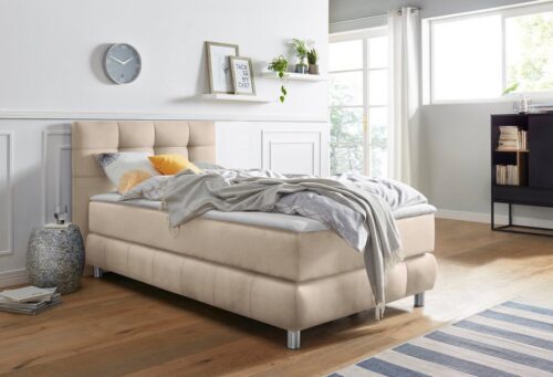 Home affaire Boxspringbett Salo, incl. Topper, 6 Breiten, 2 Härtegrade, TFK auch in Härtegrad 4