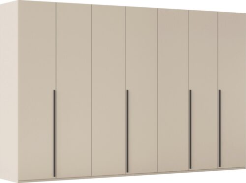 rauch Drehtürenschrank Kleiderschrank Schrank Garderobe Wäscheschrank BESTSELLER MONTCLAR (3 Ausstattungen BASIC/CLASSIC/PREMIUM (SOFT-CLOSE), Breiten 201-400 cm) Front in Glas/Hochglanz/Dekor/Grauspiegel in 5 Breiten MADE IN GERMANY