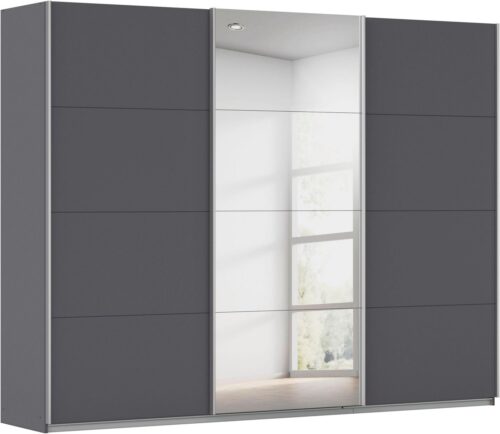 rauch Schwebetürenschrank Kleiderschrank Schrank Garderobe Schlafzimmerschrank CORTONA (erhältlich in Breite: 136/181/203/226/271/315/360 cm, Höhe: 210/229 cm) in 3 Ausstattungen BASIC/CLASSIC/PREMIUM (SOFT-CLOSE) MADE IN GERMANY