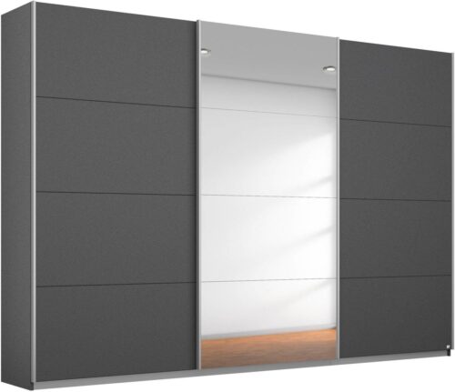 rauch Schwebetürenschrank Kleiderschrank Schrank Garderobe Schlafzimmerschrank CORTONA (erhältlich in Breite: 136/181/203/226/271/315/360 cm, Höhe: 210/229 cm) in 3 Ausstattungen BASIC/CLASSIC/PREMIUM (SOFT-CLOSE) MADE IN GERMANY