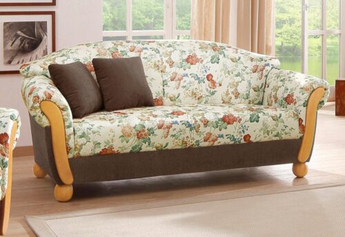Home affaire 2-Sitzer Milano, bequem durch Federkern, kompakte Stellmaße: Breite 159cm