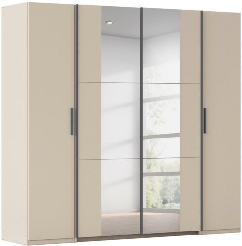 rauch Schwebetürenschrank Kleiderschrank Drehtürenschrank Schrank Garderobe KRONACH TOPSELLER (in 3 Ausstattungen BASIC/CLASSIC/PREMIUM, Breiten 225/268/311/354 cm) Kombischrank optional mit 1 oder 2 Spiegel viele Böden MADE IN GERMANY