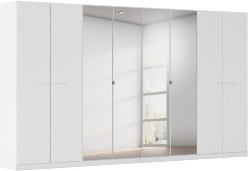 rauch Drehtürenschrank Kleiderschrank Schrank Garderobe TOPSELLER OTELI inkl. Inneneinteilung (erhältlich in Breiten 91-360 cm, ab Breite 136cm inkl. Innenschubladen) mit zusätzlichen Einlegeböden, optional mit Spiegel MADE IN GERMANY
