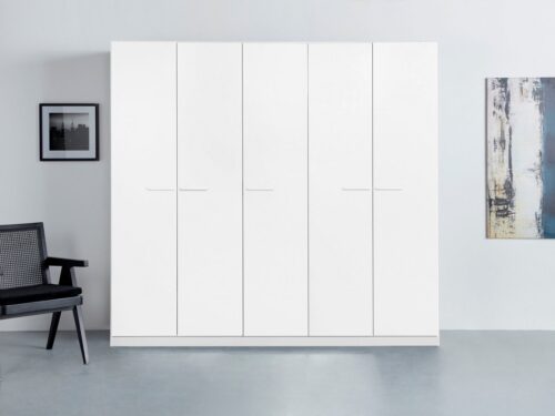 rauch Drehtürenschrank Kleiderschrank Schrank Garderobe TOPSELLER OTELI inkl. Inneneinteilung (erhältlich in Breiten 91-360 cm, ab Breite 136cm inkl. Innenschubladen) mit zusätzlichen Einlegeböden, optional mit Spiegel MADE IN GERMANY
