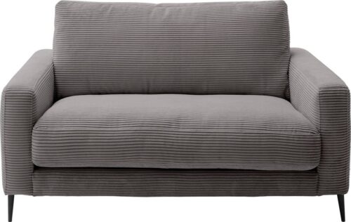 Home affaire 1,5-Sitzer Downtown B/T/H: 152/105/84 cm, weicher Sitzkomfort, Cord, gemütliches Loungemöbel zum Relaxen