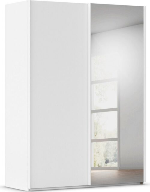 rauch Kleiderschrank Schwebetürenschrank Schrank Garderobe Ankleide Schlafzimmer TARO (in 3 verschiedenen Ausstattungen BASIC/CLASSIC/PREMIUM (SOFT-CLOSE) 4 Breiten, optional Passepartout mit/ohne Beleuchtung MADE IN GERMANY