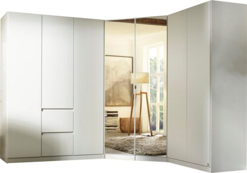 rauch Schrank-Set Kleiderschrank Schrank Garderobe Wäscheschrank Ankleide NIDDA, (Set, Größe 253x208 cm), grifflose Front sowie Push-to-Open Funktion MADE IN GERMANY