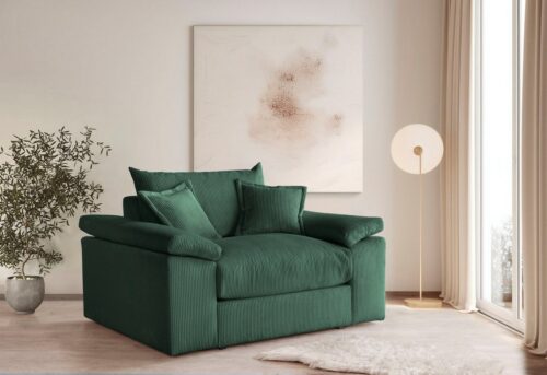 Home affaire XXL-Sessel Soft&Cosy, B: 151 cm - OTTO. Verlässliche Qualität., Mega-Sessel, Cord oder Chenille-Struktur,mit 2 Zierkissen