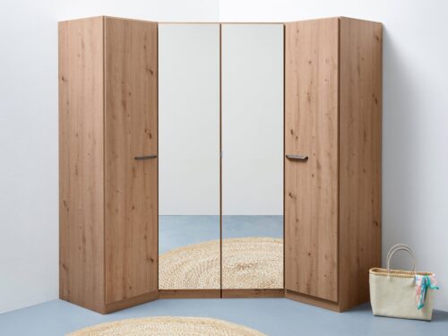 rauch Schrank-Set Kleiderschrank Schrank Garderobe Wäscheschrank VANDOR, (Set), 4-türig mit viel Stauraum, Schränke einzeln stellbar MADE IN GERMANY