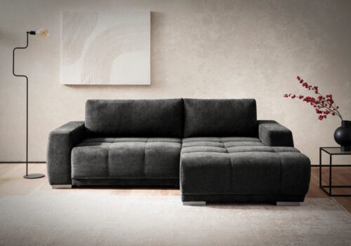 Home affaire Ecksofa Bolero L-Form, wahlweise mit Bettfunktion & Bettkasten