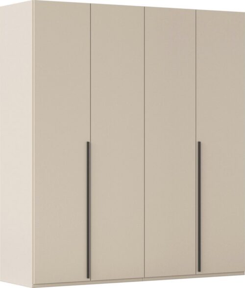 rauch Drehtürenschrank Kleiderschrank Schrank Garderobe Wäscheschrank BESTSELLER MONTCLAR (3 Ausstattungen BASIC/CLASSIC/PREMIUM (SOFT-CLOSE), Breiten 201-400 cm) Front in Glas/Hochglanz/Dekor/Grauspiegel in 5 Breiten MADE IN GERMANY