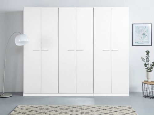 rauch Drehtürenschrank Kleiderschrank Schrank Garderobe TOPSELLER OTELI inkl. Inneneinteilung (erhältlich in Breiten 91-360 cm, ab Breite 136cm inkl. Innenschubladen) mit zusätzlichen Einlegeböden, optional mit Spiegel MADE IN GERMANY