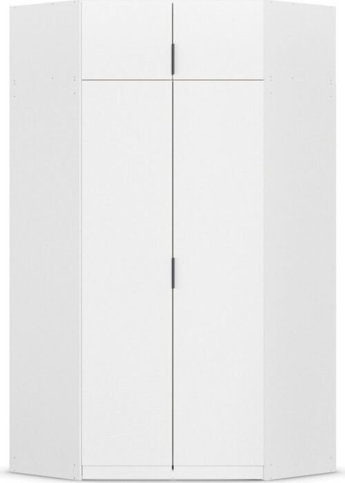 rauch Kleiderschrank Eckschrank Schrank Ankleidezimmer Schlafzimmer Garderobe LAGOA voll ausgestattet viel Stauraum, optional mit Aufsatz MADE IN GERMANY