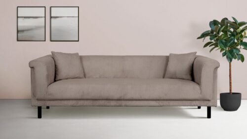 Home affaire 3-Sitzer AGNIA B/T/H: 210/85/71 cm, incl. Zierkissen, auch in Cord und Bouclé