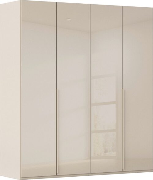 rauch Drehtürenschrank Kleiderschrank Schrank Garderobe Wäscheschrank BESTSELLER MONTCLAR (3 Ausstattungen BASIC/CLASSIC/PREMIUM (SOFT-CLOSE), Breiten 201-400 cm) Front in Glas/Hochglanz/Dekor/Grauspiegel in 5 Breiten MADE IN GERMANY