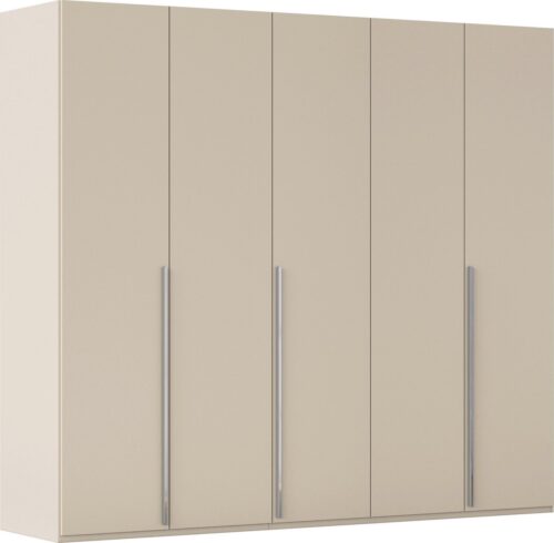 rauch Drehtürenschrank Kleiderschrank Schrank Garderobe Wäscheschrank BESTSELLER MONTCLAR (3 Ausstattungen BASIC/CLASSIC/PREMIUM (SOFT-CLOSE), Breiten 201-400 cm) Front in Glas/Hochglanz/Dekor/Grauspiegel in 5 Breiten MADE IN GERMANY