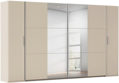 rauch Schwebetürenschrank Kleiderschrank Drehtürenschrank Schrank Garderobe KRONACH TOPSELLER (in 3 Ausstattungen BASIC/CLASSIC/PREMIUM, Breiten 225/268/311/354 cm) Kombischrank optional mit 1 oder 2 Spiegel viele Böden MADE IN GERMANY