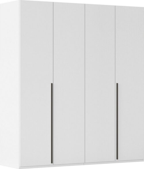 rauch Drehtürenschrank Kleiderschrank Schrank Garderobe Wäscheschrank BESTSELLER MONTCLAR (3 Ausstattungen BASIC/CLASSIC/PREMIUM (SOFT-CLOSE), Breiten 201-400 cm) Front in Glas/Hochglanz/Dekor/Grauspiegel in 5 Breiten MADE IN GERMANY