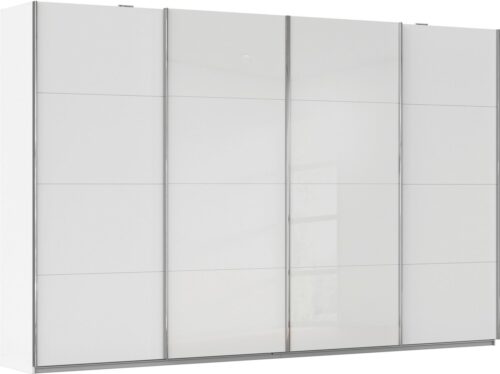 rauch Schwebetürenschrank Kleiderschrank Schrank Garderobe Wäscheschrank Ankleide SYNCRONO (Mitteltüren öffnen parallel, Breiten 271/316/361 cm Höhen 211/230 cm) Mitteltüren mit praktischer Synchron-Öffnung MADE IN GERMANY
