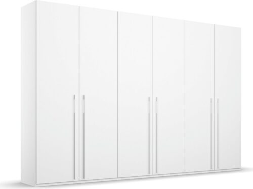 rauch Drehtürenschrank Kleiderschrank Schrank Garderobe Wäscheschrank SKAT PURE (Breiten 151/201/251/301, Höhen 223/235 cm, inkl. SOFT-CLOSE-FUNKTION) elegante Griffstangen und praktischer Innenausstattung MADE IN GERMANY