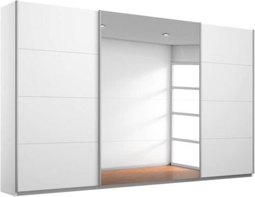 rauch Schwebetürenschrank Kleiderschrank Schrank Garderobe Schlafzimmerschrank CORTONA (erhältlich in Breite: 136/181/203/226/271/315/360 cm, Höhe: 210/229 cm) in 3 Ausstattungen BASIC/CLASSIC/PREMIUM (SOFT-CLOSE) MADE IN GERMANY