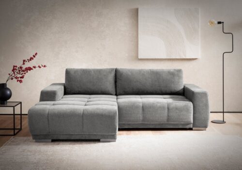 Home affaire Ecksofa Bolero L-Form, wahlweise mit Bettfunktion & Bettkasten