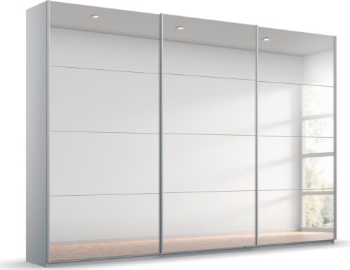 rauch Schwebetürenschrank Kleiderschrank Schrank Garderobe Wäscheschrank Ankleide ORACLE (Breiten 203/271/315/360 cm Höhen 210/229 cm) inkl. Schubladen-Einsatz und extra Einlegeböden MADE IN GERMANY