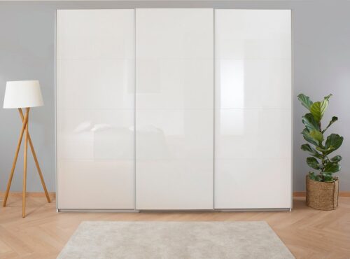 rauch Schwebetürenschrank Kleiderschrank Schrank Garderobe KOLUNA mit Hochglanz-Front (3 Ausstattungen BASIC/CLASSIC/PREMIUM (inkl. SOFT-CLOSE-FUNKTION) Breiten 203/271/315/360 cm Höhen 210/229 cm MADE IN GERMANY