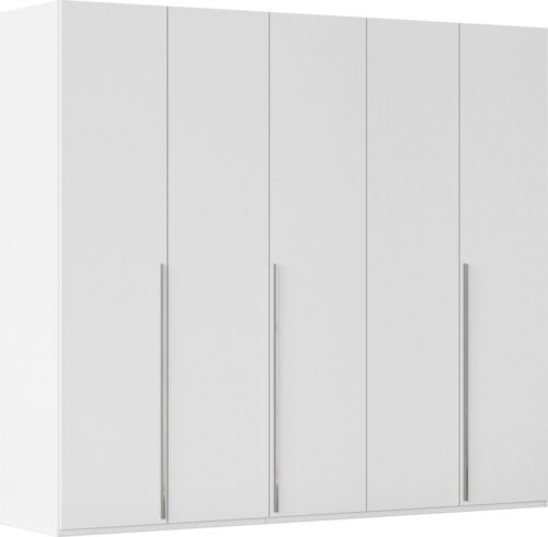 rauch Drehtürenschrank Kleiderschrank Schrank Garderobe Wäscheschrank BESTSELLER MONTCLAR (3 Ausstattungen BASIC/CLASSIC/PREMIUM (SOFT-CLOSE), Breiten 201-400 cm) Front in Glas/Hochglanz/Dekor/Grauspiegel in 5 Breiten MADE IN GERMANY