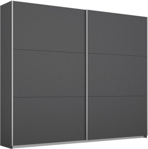rauch Schwebetürenschrank AURELIO Kleiderschrank Garderobe TOPSELLER (3 Ausstattungen BASIC/CLASSIC/PREMIUM (inkl. SOFT-CLOSE-FUNKTION) 3 verschiedene Ausstattungsvarianten Griffe aus Metall MADE IN GERMANY