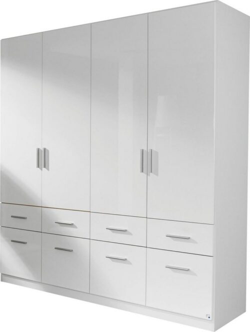 rauch Drehtürenschrank Kleiderschrank Schrank Garderobe Schlafzimmerschrank CELLE in 4 Breiten und 2 Höhen, optional mit Schubkästen MADE IN GERMANY
