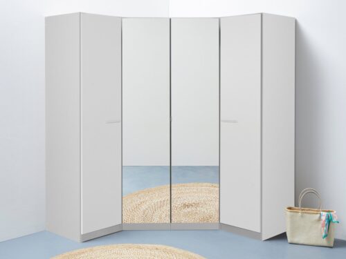 rauch Schrank-Set Kleiderschrank Schrank Garderobe Wäscheschrank VANDOR, (Set), 4-türig mit viel Stauraum, Schränke einzeln stellbar MADE IN GERMANY