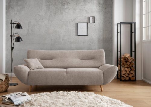 Home affaire 3-Sitzer Drago, 1 Teile, frei im Raum stellbar, inkl. 1 Zierkissen