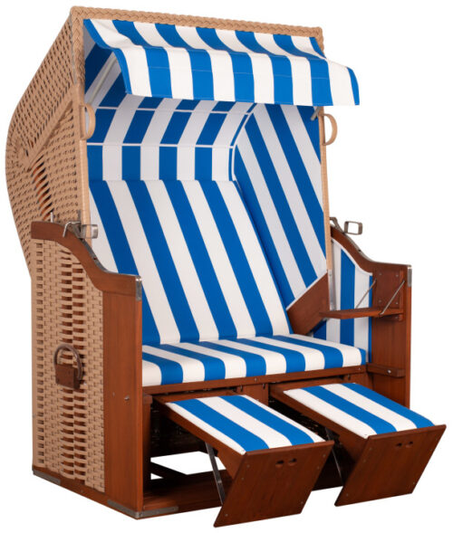 Strandkorb Profi Ostsee Poel PVC beige Dessin 991