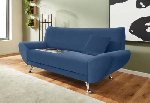 Home affaire 2-Sitzer Saltare, elegant & komfortabel, toller Designfuß, Breite 174cm, bequem, bequeme Armlehnen