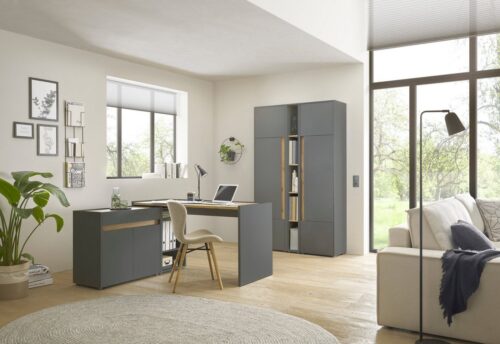 Home affaire Büromöbel-Set CiTY/GiRON, (Set, 6-tlg)