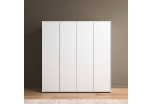 rauch Drehtürenschrank Kleiderschrank Schrank Garderobe Wäscheschrank NABILA viel Stauraum (in 3 verschiedenen Ausstattungen BASIC/CLASSIC/PREMIUM) in 2 Breiten mit Push-to-Open Funktion TOPSELLER MADE IN GERMANY