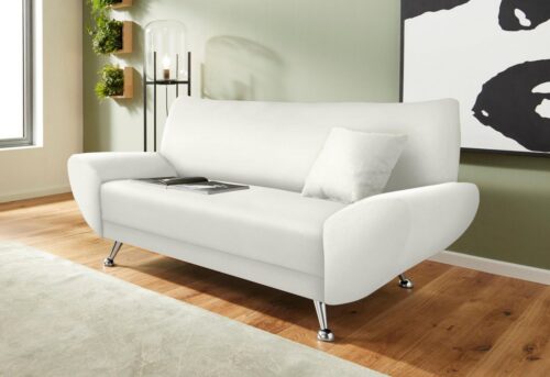 Home affaire 2-Sitzer Saltare, elegant & komfortabel, toller Designfuß, Breite 174cm, bequem, bequeme Armlehnen