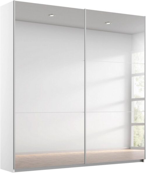 rauch Schwebetürenschrank Kleiderschrank Schrank Garderobe REFLECT inkl. praktischer Innenausstattung mit 2 Stoffboxen MADE IN GERMANY