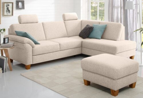Home affaire Ecksofa Borkum L-Form, B: 249 cm - OTTO. Verlässliche Qualität., optional Bettfunktion, Federkern