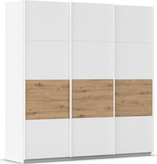rauch Schwebetürenschrank Kleiderschrank Schrank Garderobe Ankleide Schlafzimmerschrank CORTONA (Breiten 203/271/315/360 cm, Höhen 210/229 cm) inkl. Inneneinteilung, 2 Stoffboxen extra Einlegeböden MADE IN GERMANY