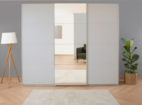 rauch Schwebetürenschrank Kleiderschrank Schrank Garderobe KOLUNA mit Spiegel (3 Ausstattungen BASIC/CLASSIC/PREMIUM (inkl. SOFT-CLOSE-FUNKTION) Breiten 203/271/315/360 cm Höhen 210/229 cm MADE IN GERMANY