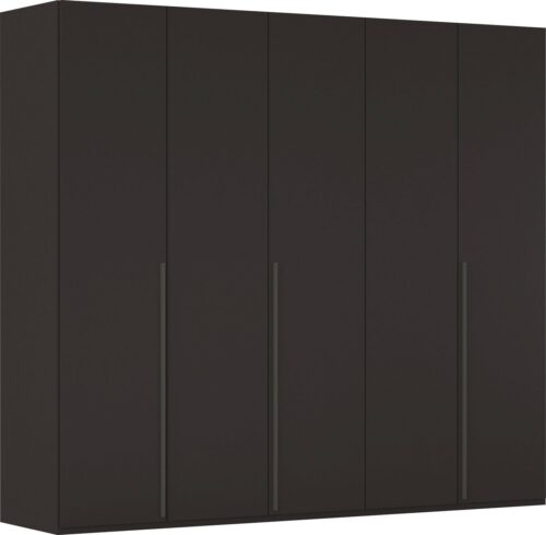 rauch Drehtürenschrank Kleiderschrank Schrank Garderobe Wäscheschrank BESTSELLER MONTCLAR (3 Ausstattungen BASIC/CLASSIC/PREMIUM (SOFT-CLOSE), Breiten 201-400 cm) Front in Glas/Hochglanz/Dekor/Grauspiegel in 5 Breiten MADE IN GERMANY