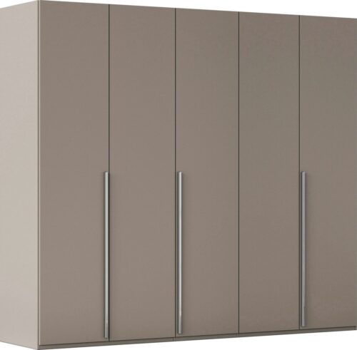 rauch Drehtürenschrank Kleiderschrank Schrank Garderobe Wäscheschrank BESTSELLER MONTCLAR (3 Ausstattungen BASIC/CLASSIC/PREMIUM (SOFT-CLOSE), Breiten 201-400 cm) Front in Glas/Hochglanz/Dekor/Grauspiegel in 5 Breiten MADE IN GERMANY