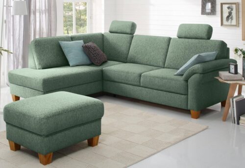 Home affaire Ecksofa Borkum L-Form, B: 249 cm - OTTO. Verlässliche Qualität., optional Bettfunktion, Federkern