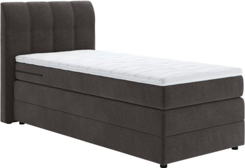 Home affaire Boxspringbett Finja, besonders komfortable Liegehöhe, mit praktischem Bettkasten