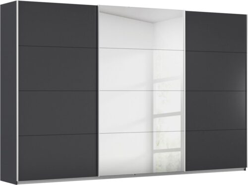 rauch Schwebetürenschrank Kleiderschrank Schrank Garderobe Schlafzimmerschrank CORTONA (erhältlich in Breite: 136/181/203/226/271/315/360 cm, Höhe: 210/229 cm) in 3 Ausstattungen BASIC/CLASSIC/PREMIUM (SOFT-CLOSE) MADE IN GERMANY