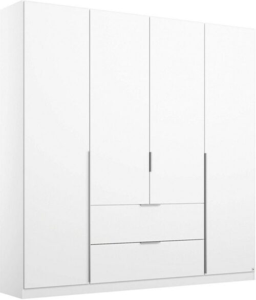 rauch Drehtürenschrank Kleiderschrank Schrank Ankleide Garderobe Schlafzimmerschrank MEMPHIS (Breiten: 181/225/270 cm, Höhe 210 cm) mit Schubladen und Stangengriffen, viel Stauraum MADE IN GERMANY